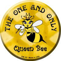 The One and Only Queen Bee Novelty Circle Coaster Set of 4