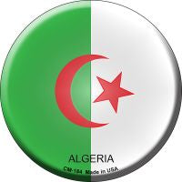 Algeria  Novelty Metal Mini Circle Magnet CM-184