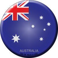 Australia Novelty Circle Coaster Set of 4