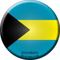 Bahamas Country Novelty Circle Coaster Set of 4