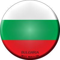 Bulgaria  Novelty Metal Mini Circle Magnet CM-217