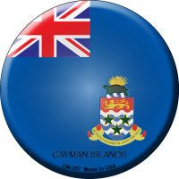 Cayman Islands Country Novelty Circle Coaster Set of 4