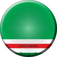 Chechenia Country Novelty Circle Coaster Set of 4