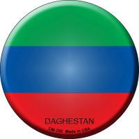 Daghestan  Novelty Metal Mini Circle Magnet CM-250