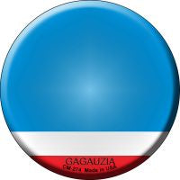 Gagauzia  Novelty Metal Mini Circle Magnet CM-274