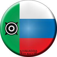 Khakassia  Novelty Metal Mini Circle Magnet CM-318