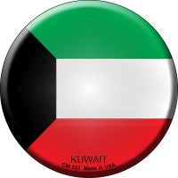 Kuwait  Novelty Metal Mini Circle Magnet CM-323