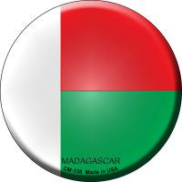 Madagascar  Novelty Metal Mini Circle Magnet CM-338