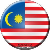 Malaysia  Novelty Metal Mini Circle Magnet CM-341