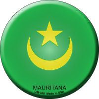 Mauritana  Novelty Metal Mini Circle Magnet CM-348