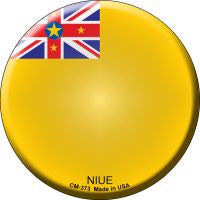 Niue  Novelty Metal Mini Circle Magnet CM-373