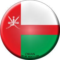 Oman  Novelty Metal Mini Circle Magnet CM-380