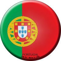 Portugal  Novelty Metal Mini Circle Magnet CM-391