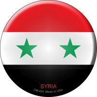 Syria  Novelty Metal Mini Circle Magnet CM-434