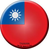 Taiwan Country Novelty Circle Coaster Set of 4