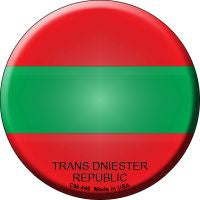 Trans Dniester Republic Novelty Metal Mini Circle Magnet CM-446