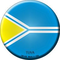 Tuva  Novelty Metal Mini Circle Magnet CM-455