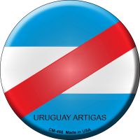 Uruguay Artigas Country Novelty Circle Coaster Set of 4