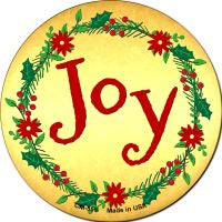 Joy Novelty Circle Coaster Set of 4