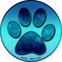 Paw s Novelty Metal Mini Circle Magnet CM-632