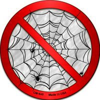 No Web Novelty Circle Coaster Set of 4