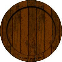 Wooden Novelty Circle Coaster Set of 4