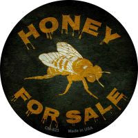 Honey For Sale Novelty Metal Mini Circle Magnet CM-823