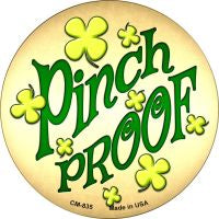 Pinch Proof Novelty Metal Mini Circle Magnet CM-835