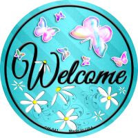 Welcome Novelty Circle Coaster Set of 4