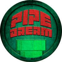 Pipe Dream Novelty Circle Coaster Set of 4