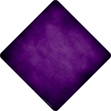 Purple Oil Rubbed Novelty Metal Crossing Sign