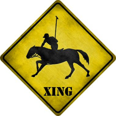 Polo Xing Novelty Metal Crossing Sign CX-101