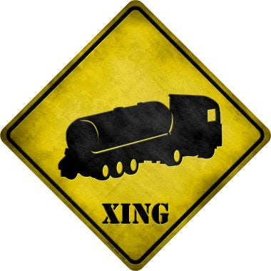 Tank Xing Novelty Metal Crossing Sign CX-130