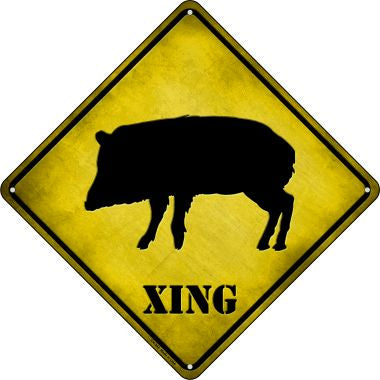 Havalena Xing Novelty Crossing Sign CX-360