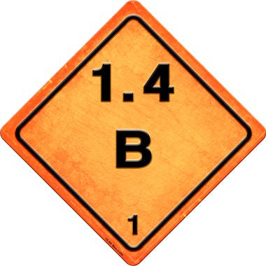 B 1.4 Novelty Metal Crossing Sign