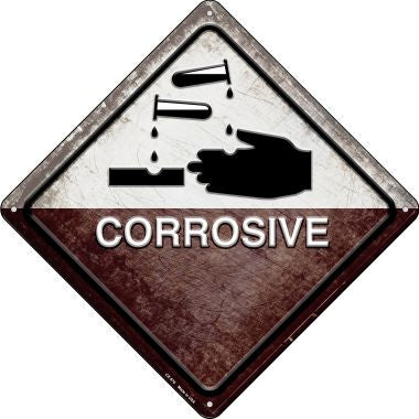 Corrosive Novelty Metal Crossing Sign CX-570