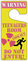 Teenager Room Pink Novelty Metal Door Hanger DH-044