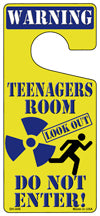 Teenager Room Blue Novelty Metal Door Hanger DH-045
