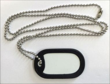 Metal Novelty Dog Tag Necklace DT-000