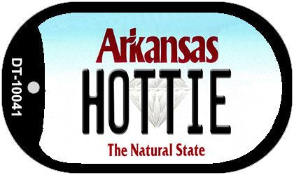 Hottie Arkansas Novelty Metal Dog Tag Necklace DT-10041