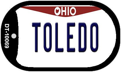 Toledo Ohio Novelty Metal Dog Tag Necklace DT-10069