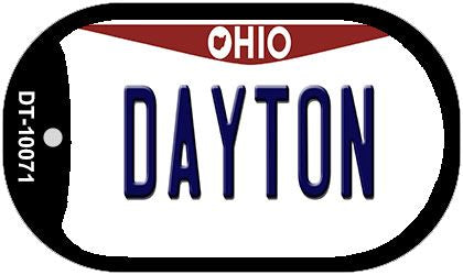 Dayton Ohio Novelty Metal Dog Tag Necklace DT-10071