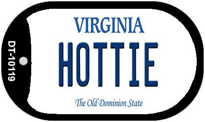 Hottie Virginia Novelty Metal Dog Tag Necklace DT-10119