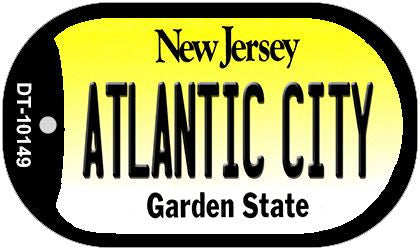 Atlantic City New Jersey Novelty Metal Dog Tag Necklace DT-10149
