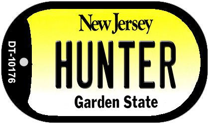 Hunter New Jersey Novelty Metal Dog Tag Necklace DT-10176