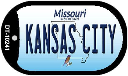 Kansas City Missouri Novelty Metal Dog Tag Necklace DT-10241