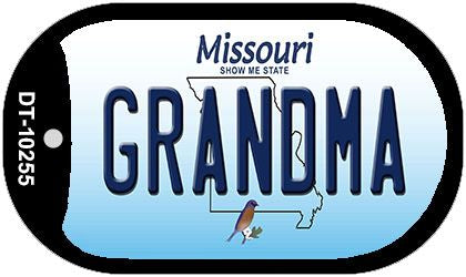 Grandma Missouri Novelty Metal Dog Tag Necklace DT-10255