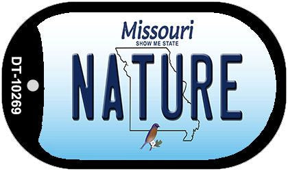 Nature Missouri Novelty Metal Dog Tag Necklace DT-10269