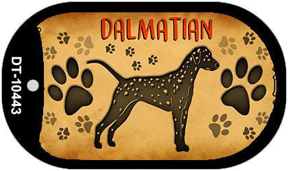 Dalmations Novelty Metal Dog Tag Necklace DT-10443