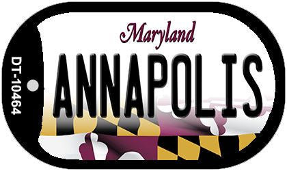 Annapolis Maryland Novelty Metal Dog Tag Necklace DT-10464